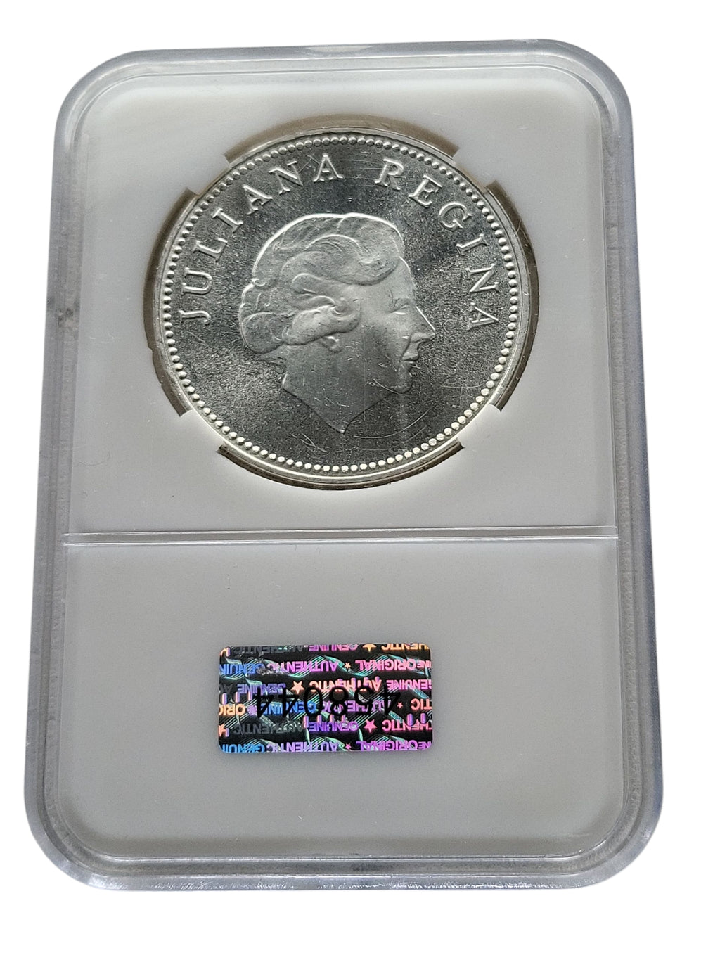1978 - Nederlandse Antillen 10 Gulden - 150 Jaar Bank - Zilver