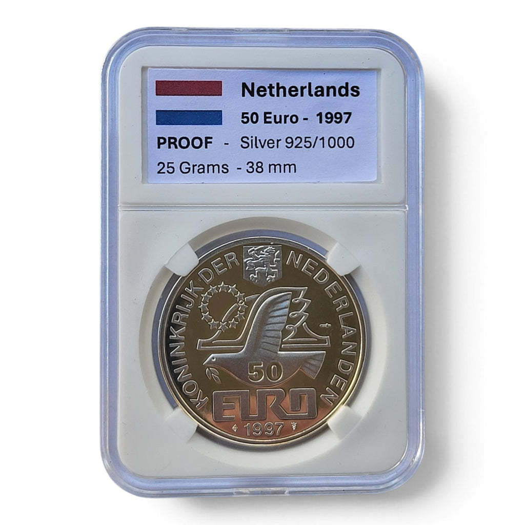 1997 - Nederland 50 ECU - Johan van Oldenbarnevelt - Zilver