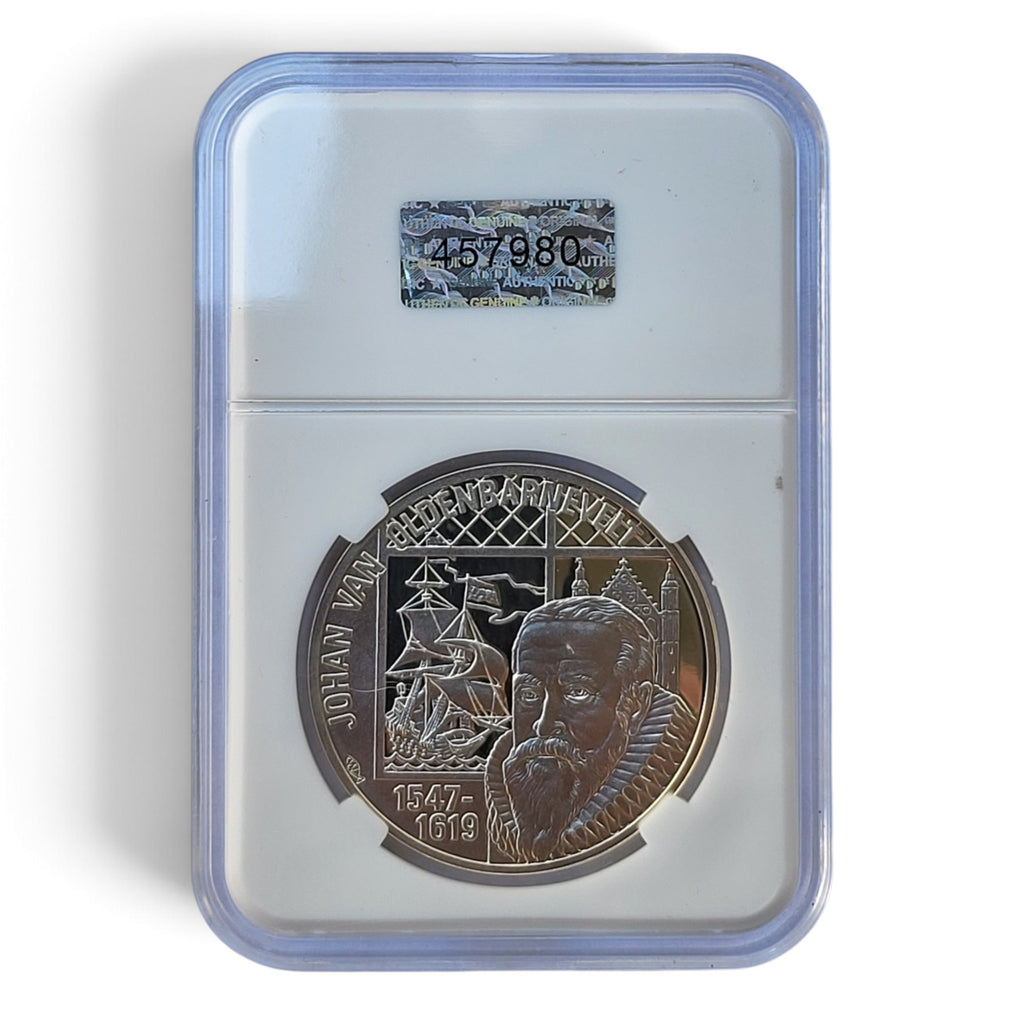 1997 - Nederland 50 ECU - Johan van Oldenbarnevelt - Zilver