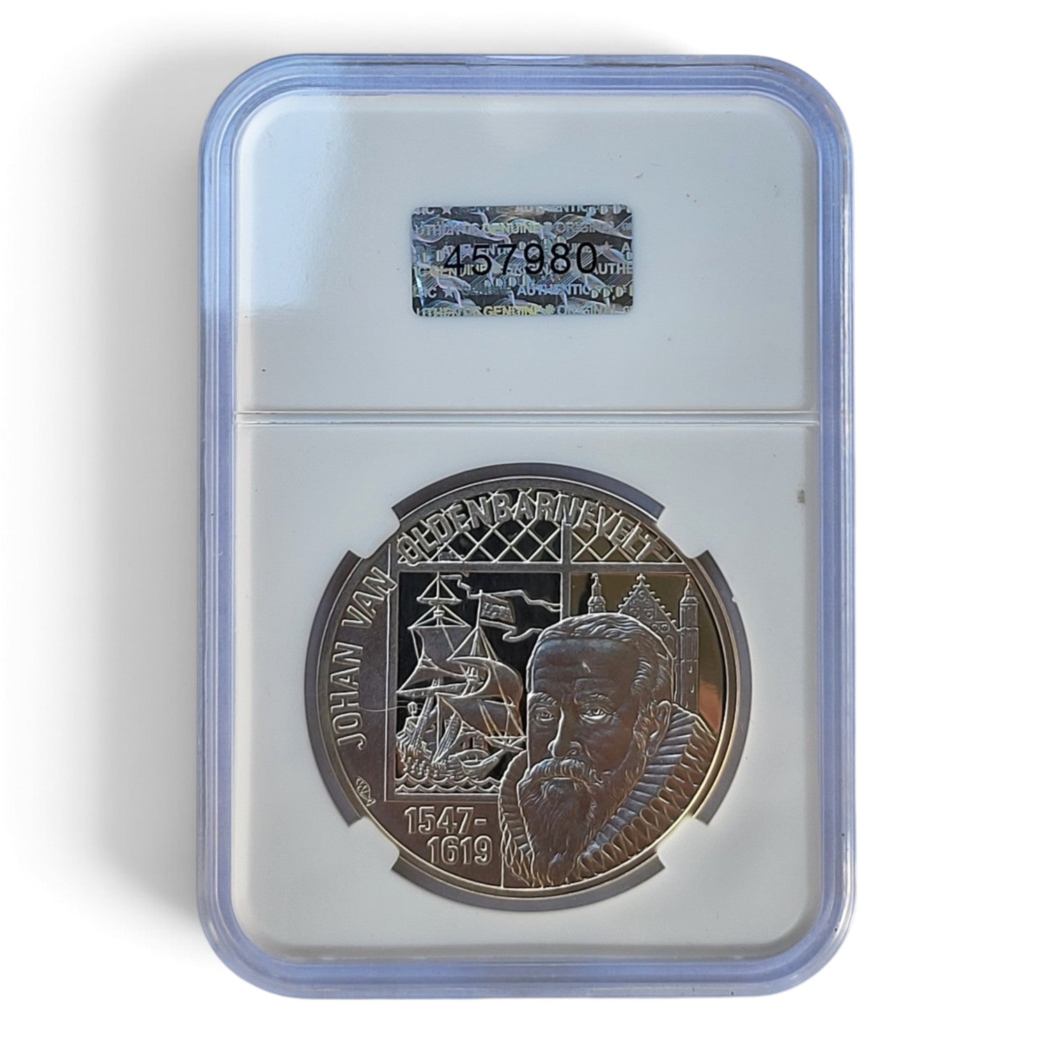1997 - Nederland 50 ECU - Johan van Oldenbarnevelt - Zilver