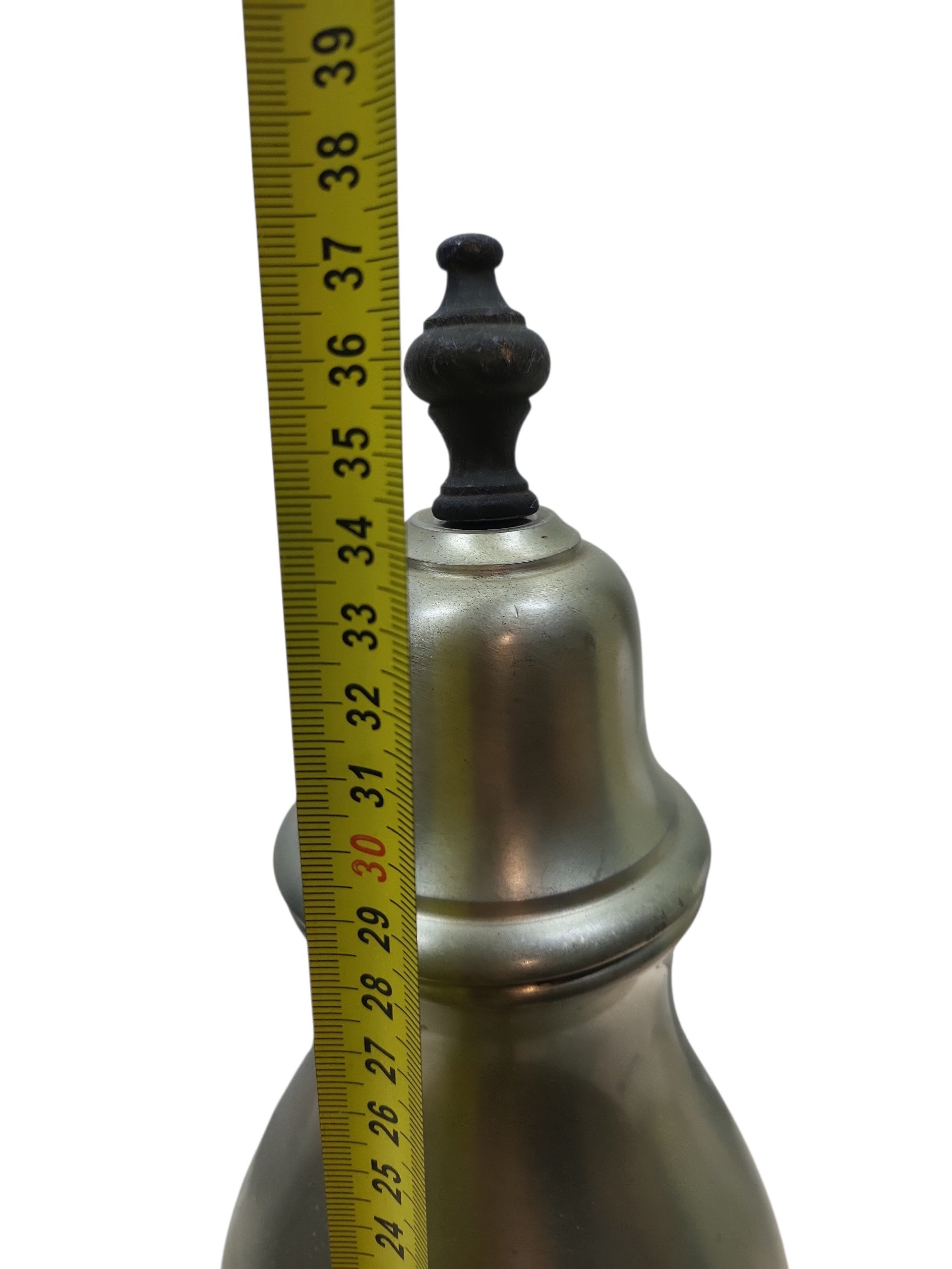 Tinnen kraantjeskan 38 cm hoog