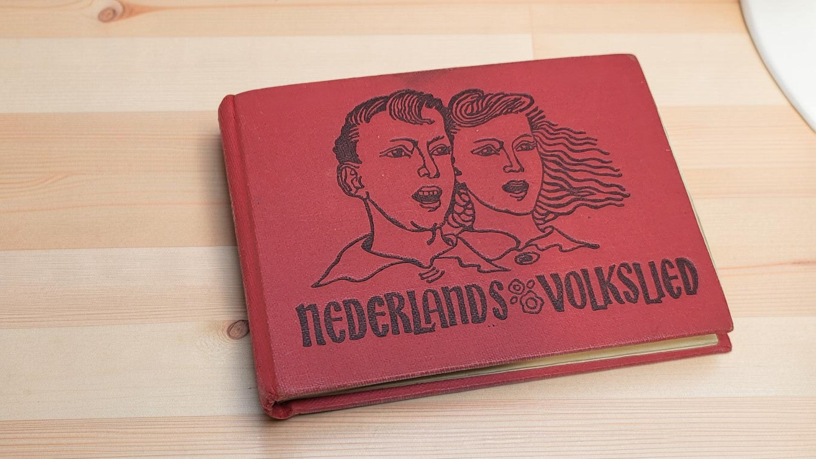 Nederlands Volkslied Boekje uit 1954
