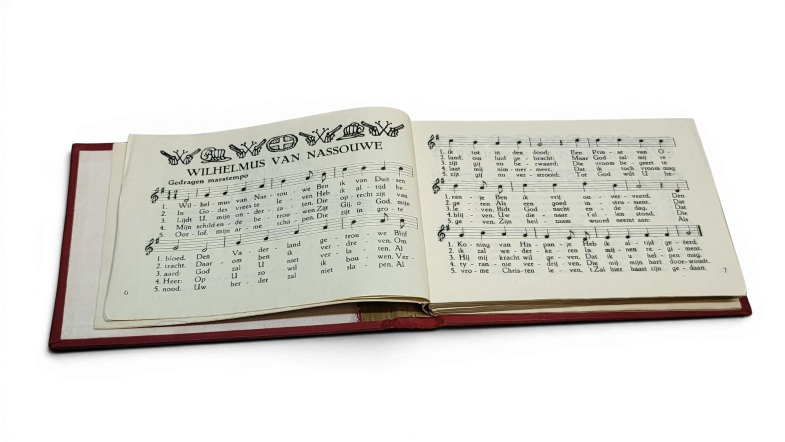 Nederlands Volkslied Boekje uit 1954