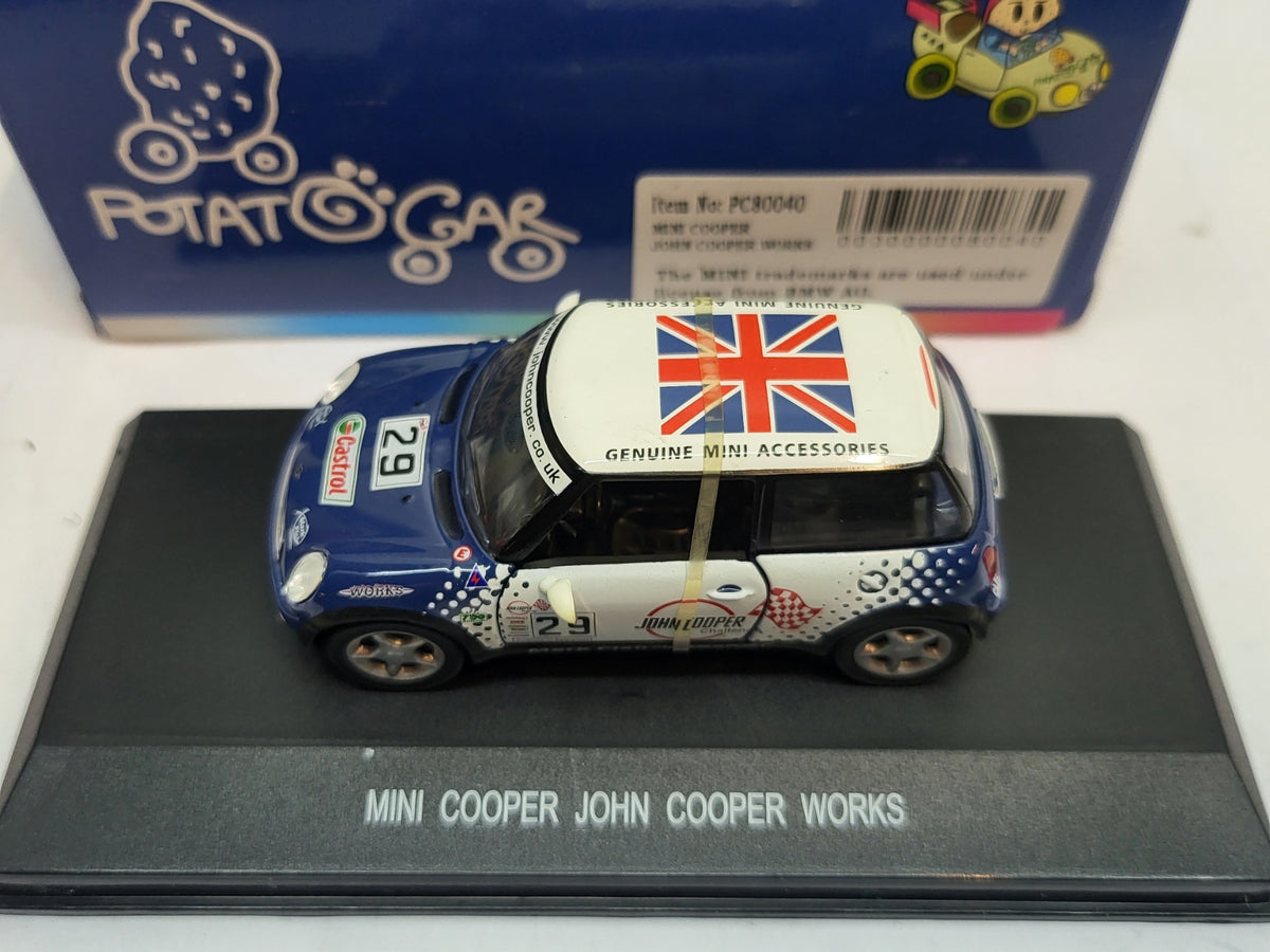Mini Cooper John Cooper Works Union Jack - Potatocar 1:43