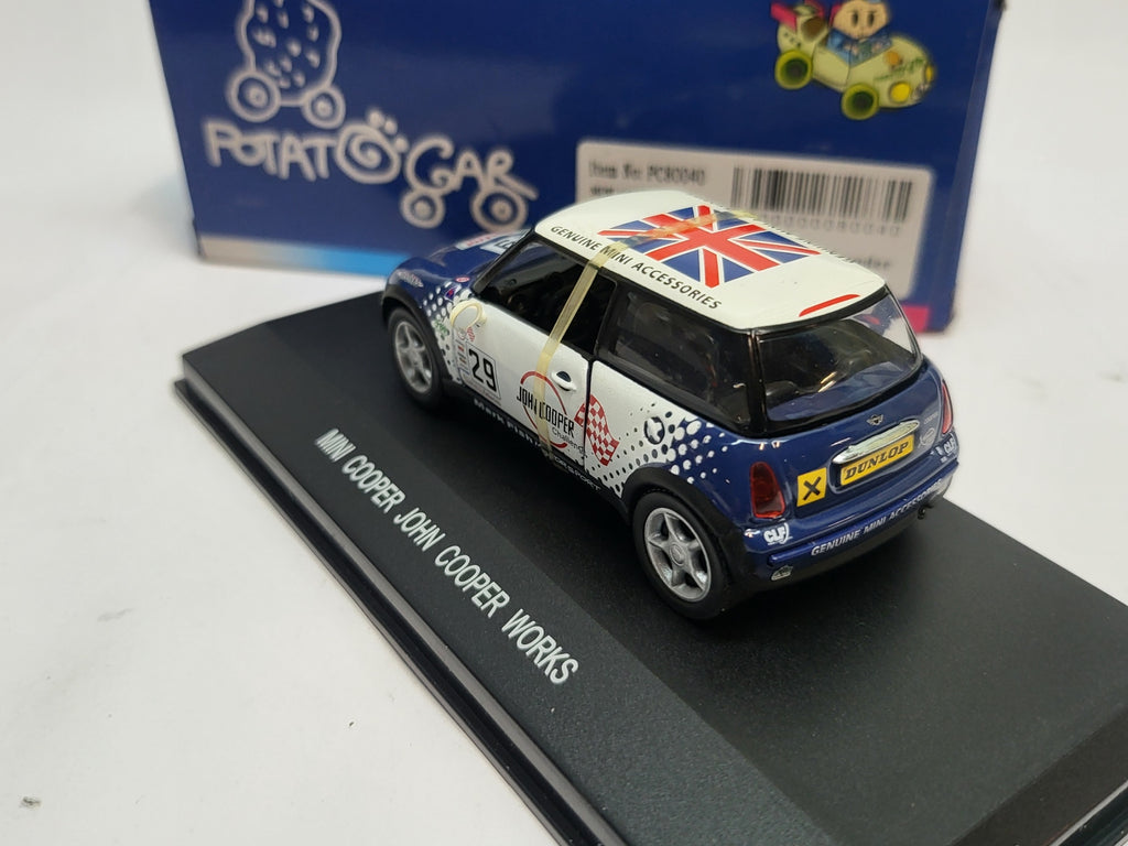 Mini Cooper John Cooper Works Union Jack - Potatocar 1:43