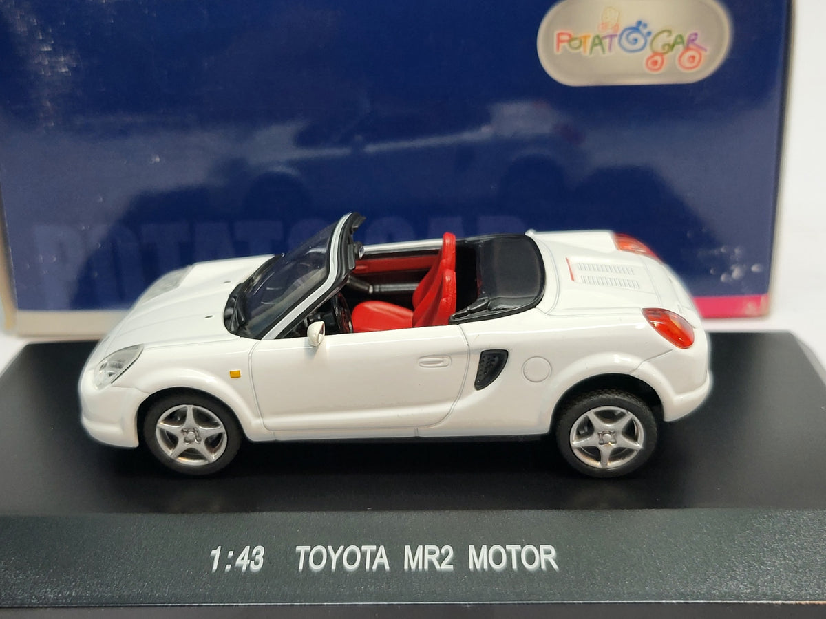 Potatocar Toyota MR2 Cabriolet, wit, 2002-2005 - Schaal 1:43