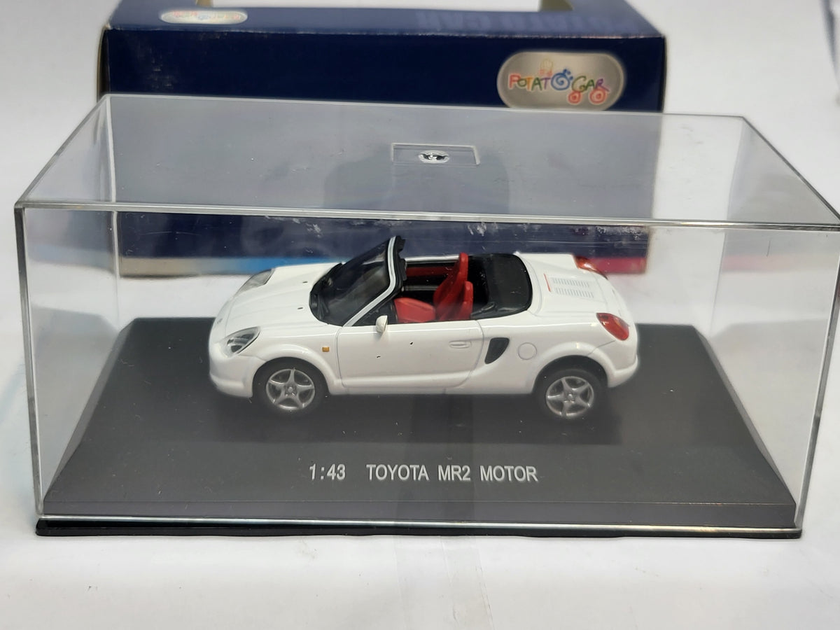 Potatocar Toyota MR2 Cabriolet, wit, 2002-2005 - Schaal 1:43