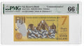 P-122a Fiji Islands 7 Dollars 2020 Unc PMG 66 EPQ