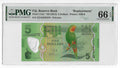 P-115ar Fiji Islands 5 Dollars 2013 Unc Polymer Replacement PMG 66 EPQ