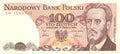 P-143e.1 Polen 100 Zlotych 1986 Unc