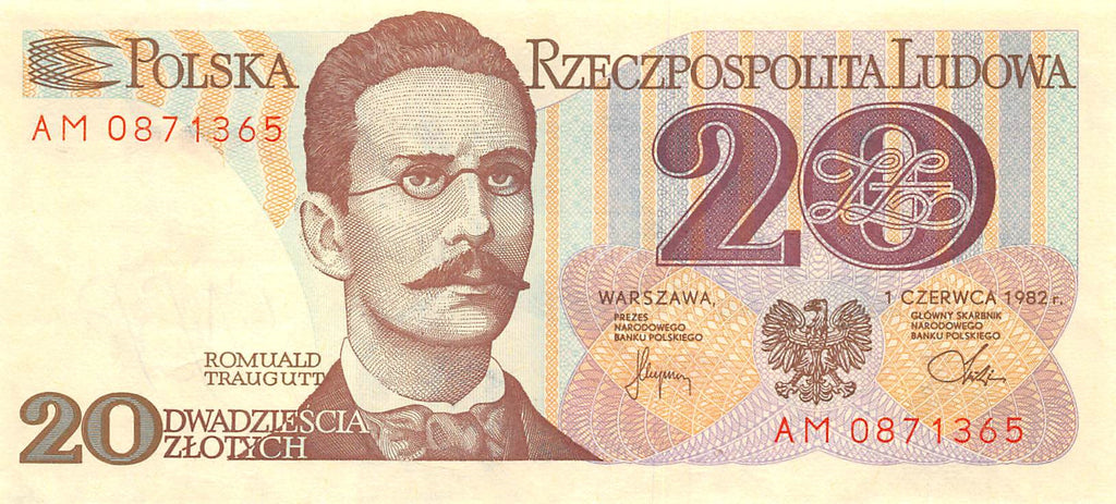 P-149a.2 Polen 20 Zlotych 1982 Unc