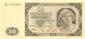 P-138a.4.3 Polen 50 Zlotych 1948 Unc