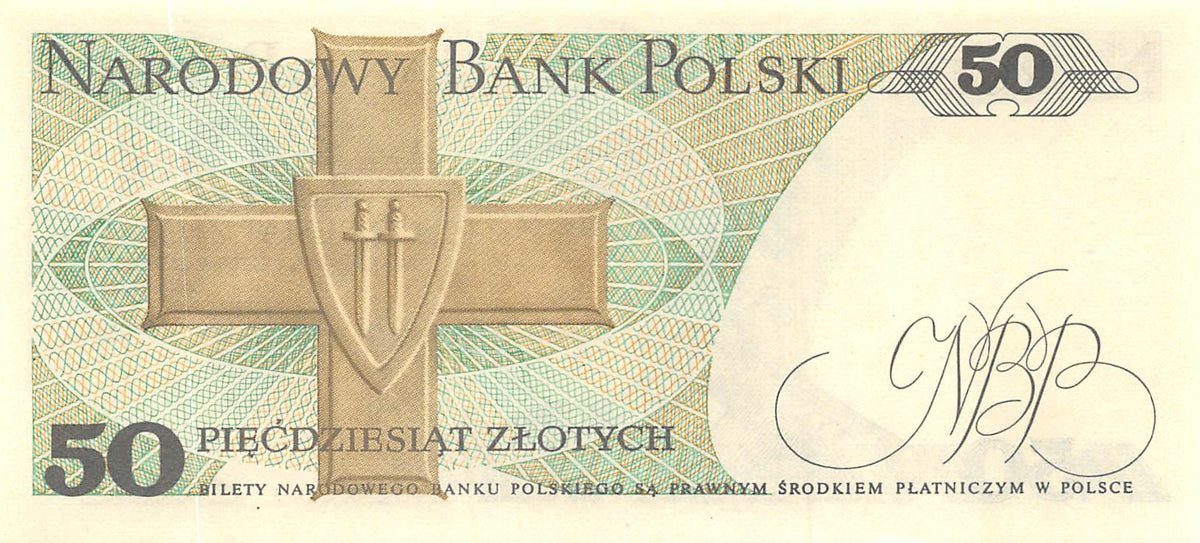 P-142c.1 Polen 50 Zlotych 1986 Unc