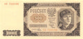 P-140b.3 Polen 500 Zlotych 1948 Unc