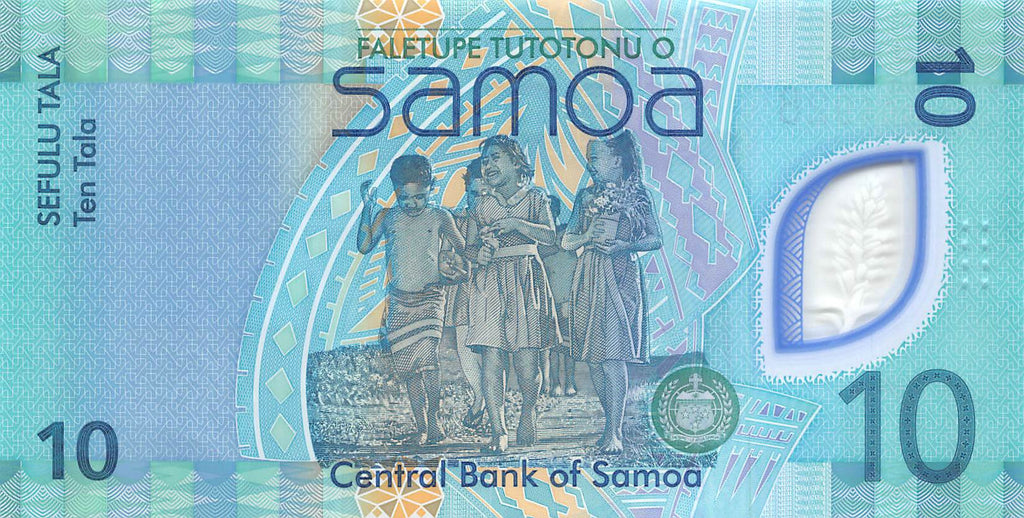 P-48 Samoa 10 Tala 2024 Unc Polymer