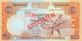 P-35bs Samoa 20 Tala 2005 Unc Specimen