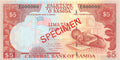 P-33bs Samoa 5 Tala 2005 Unc Specimen