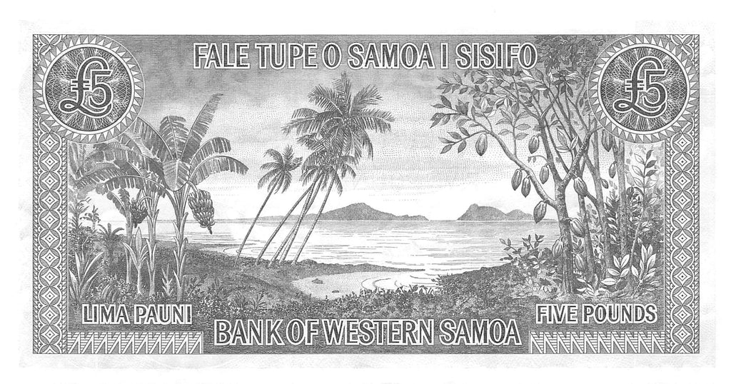 P-15CS Samoa Western 5 Pounds 2020 Unc