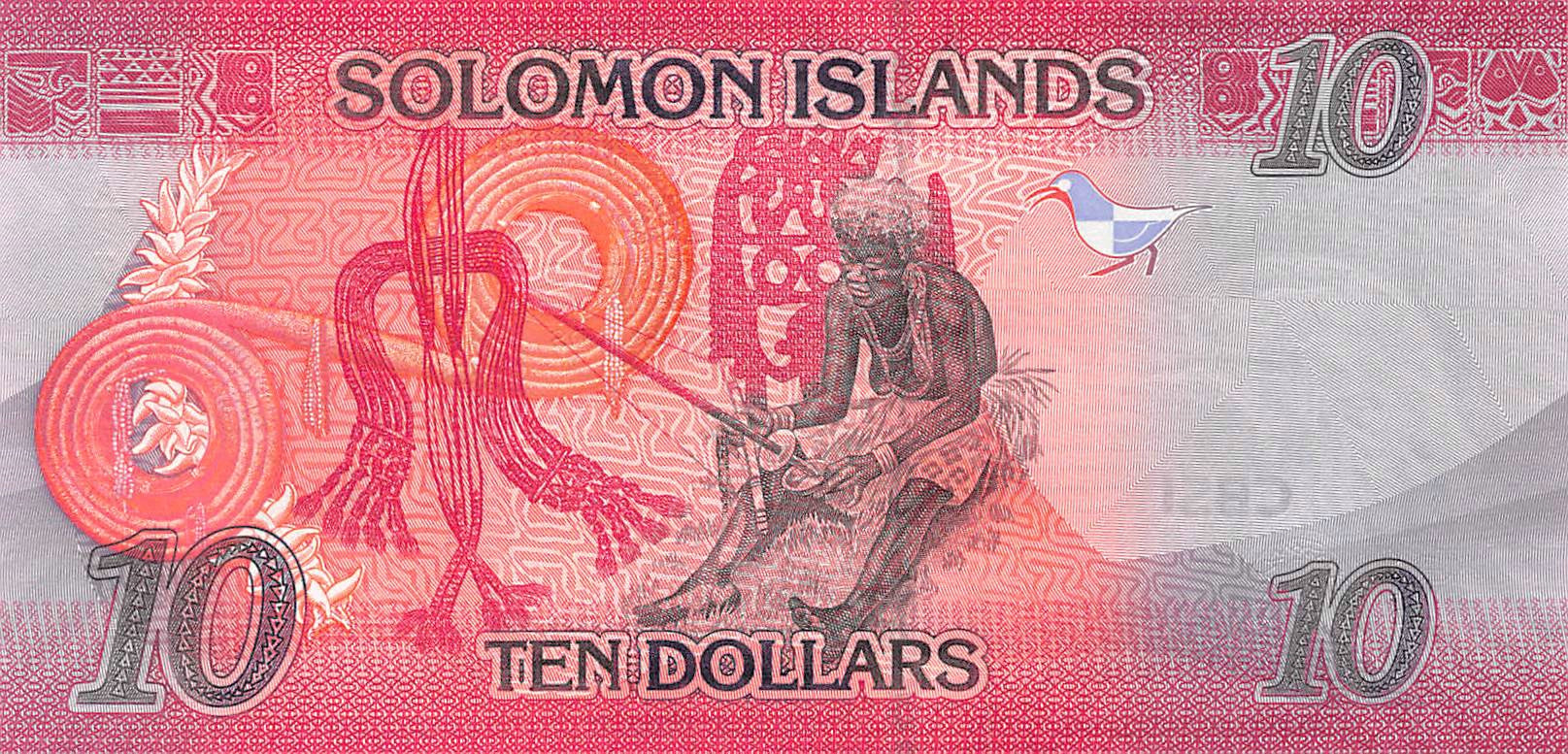 P-033a.1 Solomon Islands 10 Dollars 2017 Unc