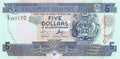P-026a.1 Solomon Islands 5 Dollars 2004 Unc