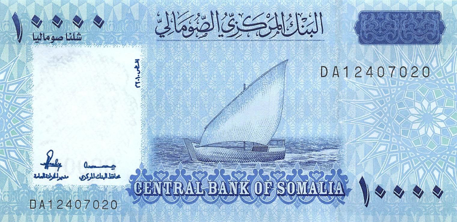 P-38a-43a - Somalia set 1000-50.000 Shilling-2010 Unc