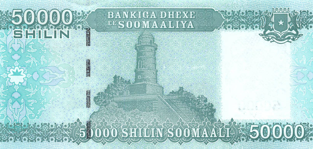 P-38a-43a - Somalia set 1000-50.000 Shilling-2010 Unc