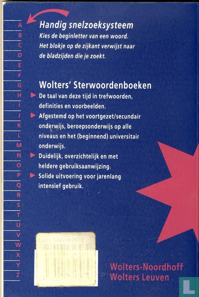 Wolters' Ster Woordenboek Spaans/Nederlands