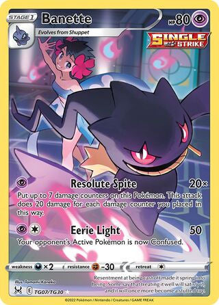 TG07/TG30 Banette - Lost Origin (LOR - ENG)