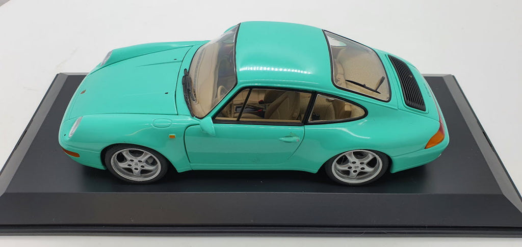 UT Models Porsche 911 993 Carrera Coupe 1993 Mint Green - Schaal 1:18