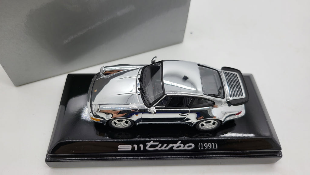 Minichamps Porsche 911 Turbo 1991 Chroom Limited Edition - 1:43