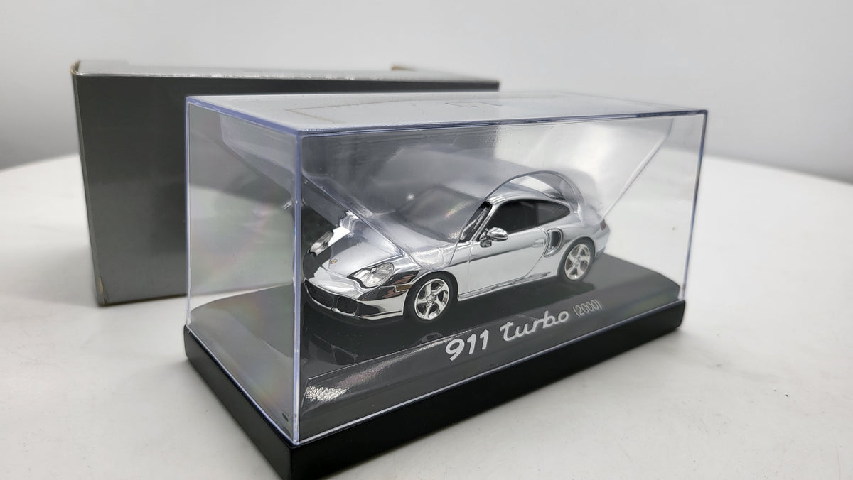 Minichamps Porsche 911 Turbo - 2000 - Chrome - 1:43 - Limited Edition