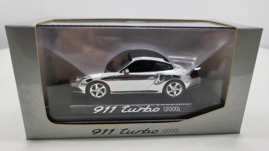 Minichamps Porsche 911 Turbo - 2000 - Chrome - 1:43 - Limited Edition