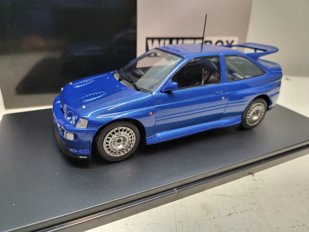 WhiteBox - Ford Escort RS Cosworth 1993 Blauw - 1:24