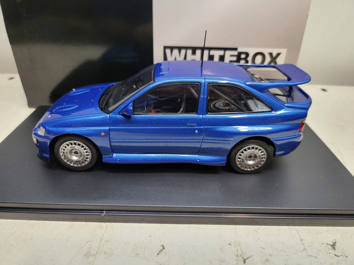 WhiteBox - Ford Escort RS Cosworth 1993 Blauw - 1:24