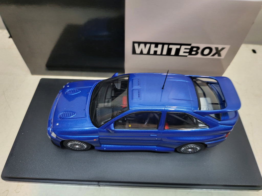 WhiteBox - Ford Escort RS Cosworth 1993 Blauw - 1:24