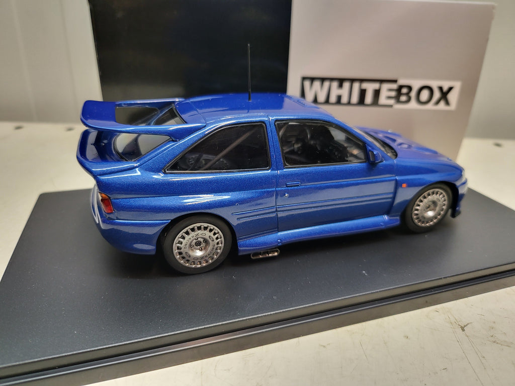 WhiteBox - Ford Escort RS Cosworth 1993 Blauw - 1:24
