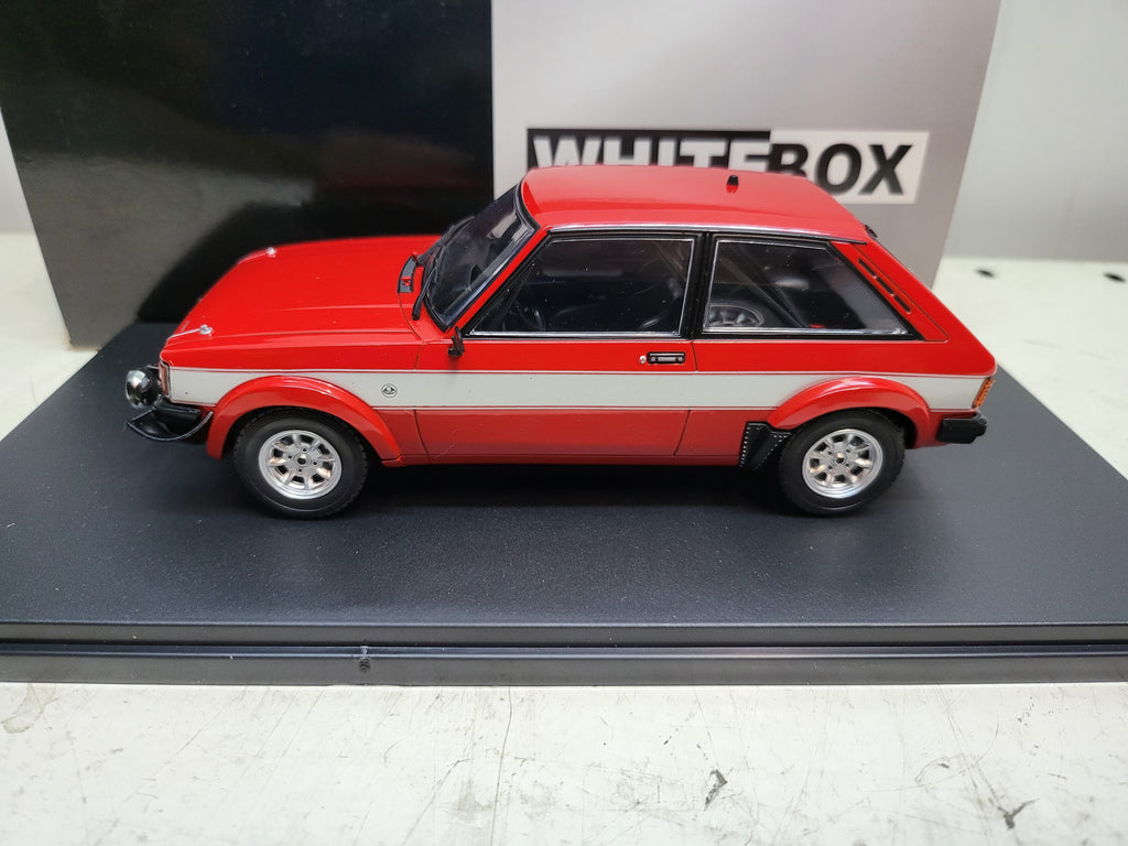 WhiteBox - Talbot Sunbeam Lotus - Rood/Zilver - 1:24