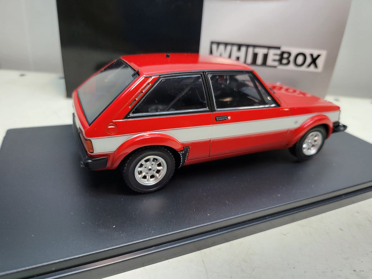 WhiteBox - Talbot Sunbeam Lotus - Rood/Zilver - 1:24