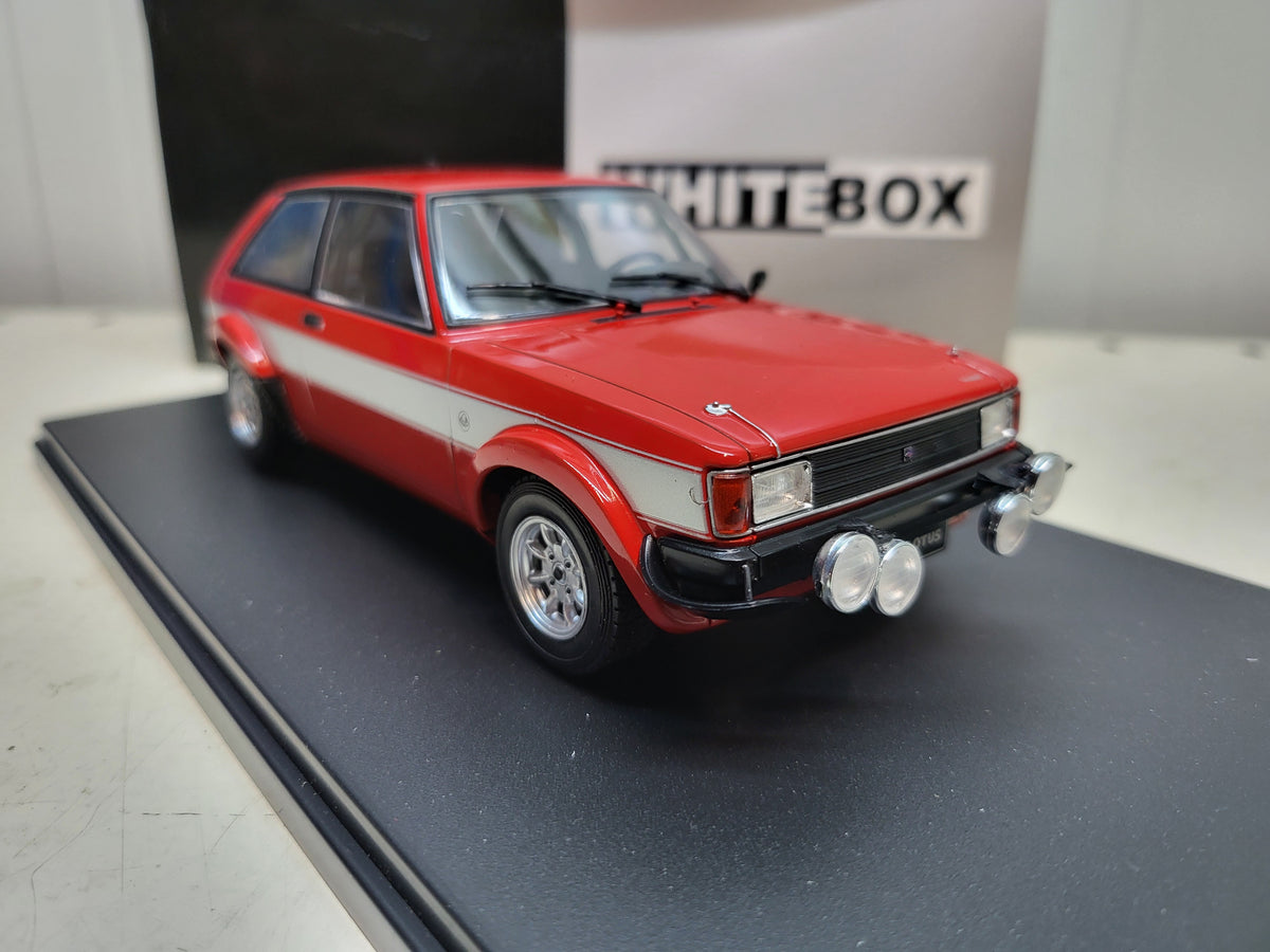WhiteBox - Talbot Sunbeam Lotus - Rood/Zilver - 1:24
