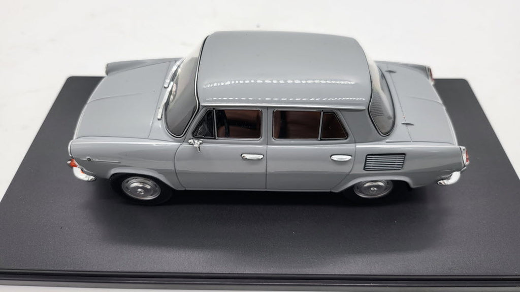 Whitebox Skoda 1000 MB Grijs 1964 - Schaal 1:24