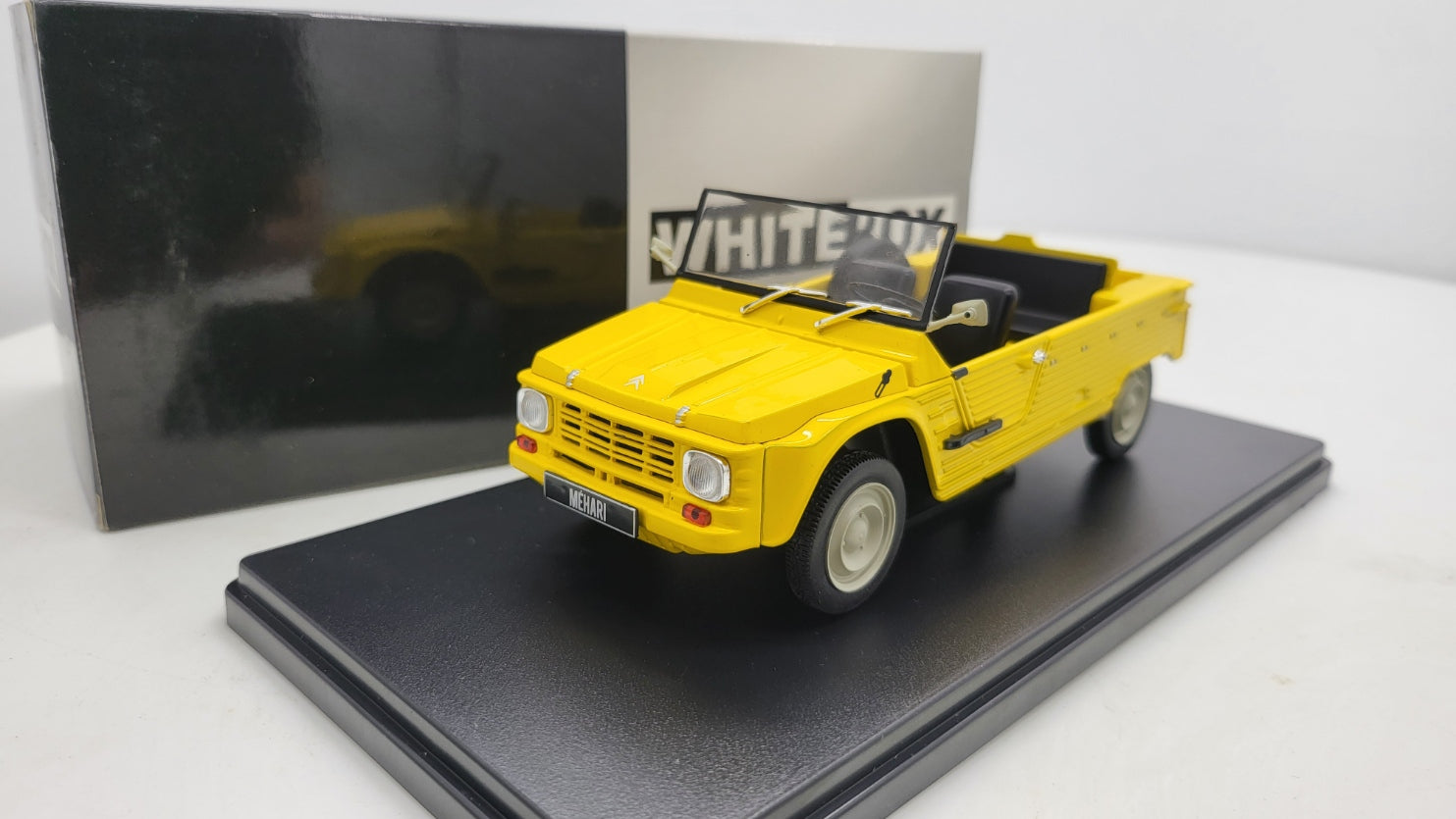 Whitebox Citroën Méhari Geel Open 1970 - Schaal 1:24