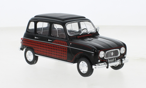 Whitebox Renault 4L Parisienne Zwart 1964 - Schaal 1:24