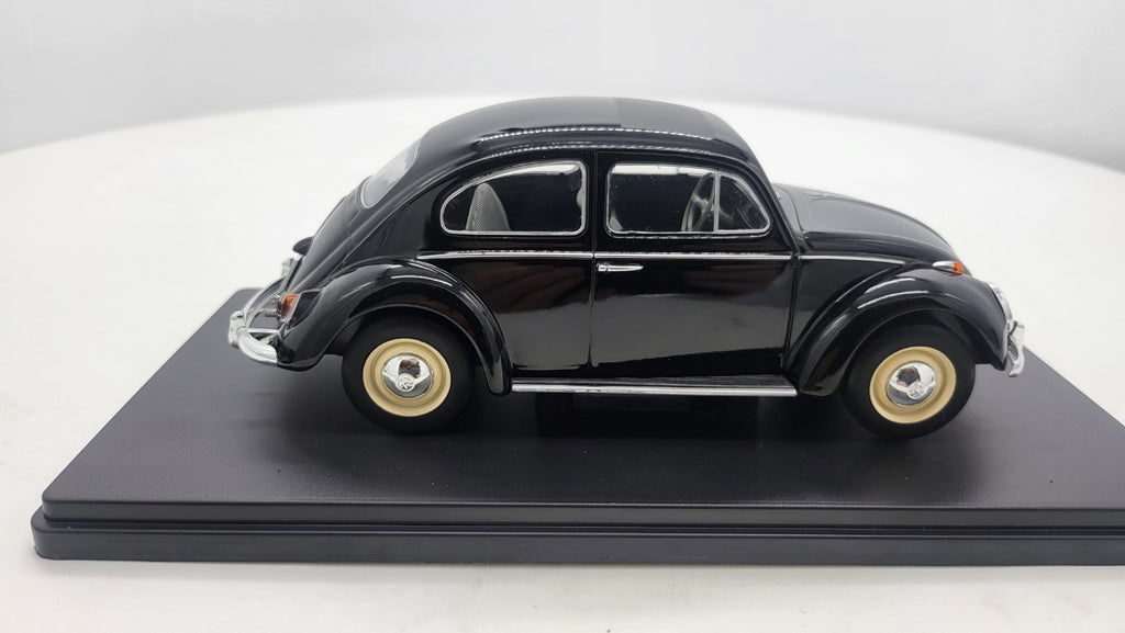Whitebox Volkswagen Kever 1200 Zwart 1960 - Schaal 1:24