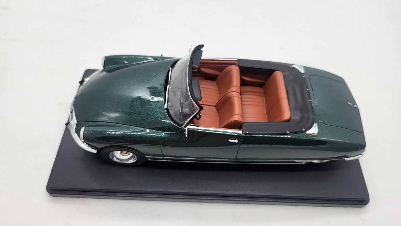Whitebox Citroën DS 19 Cabriolet Donkergroen 1963 - Schaal 1:24