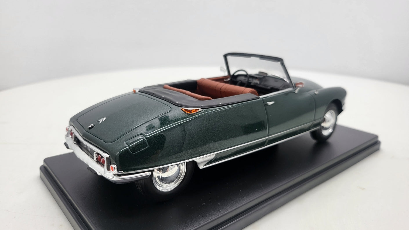 Whitebox Citroën DS 19 Cabriolet Donkergroen 1963 - Schaal 1:24