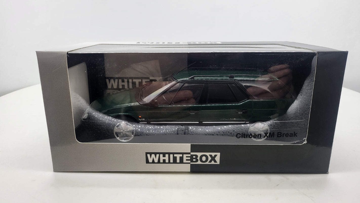 Whitebox Citroën XM Break Donkergroen 1991 - Schaal 1:24