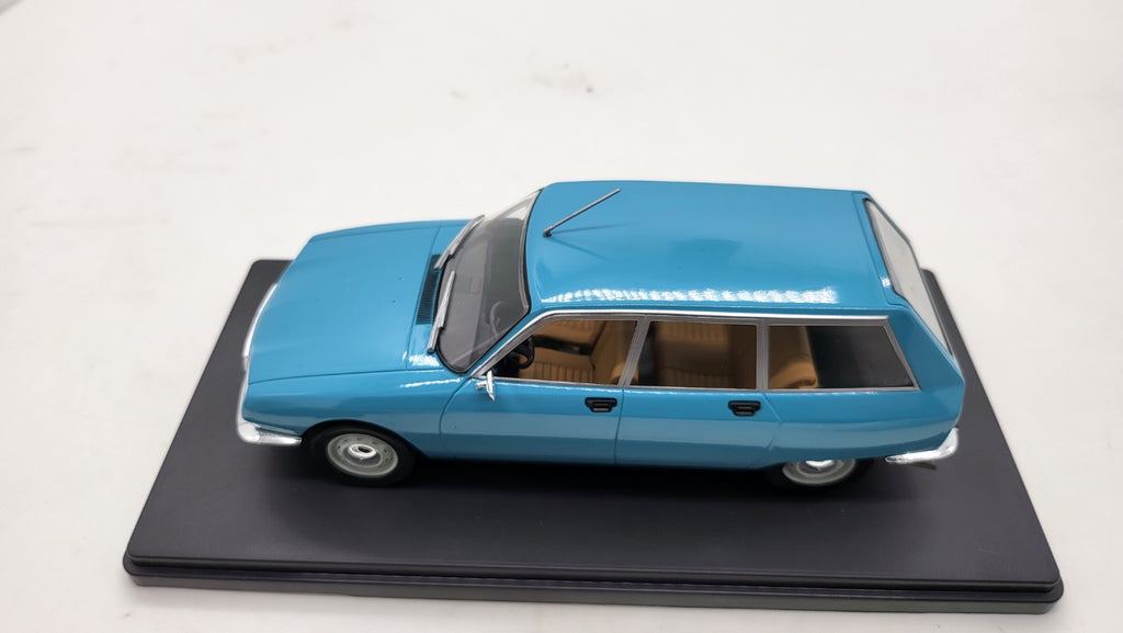 Whitebox Citroën GS Break Lichtblauw 1971 - Schaal 1:24