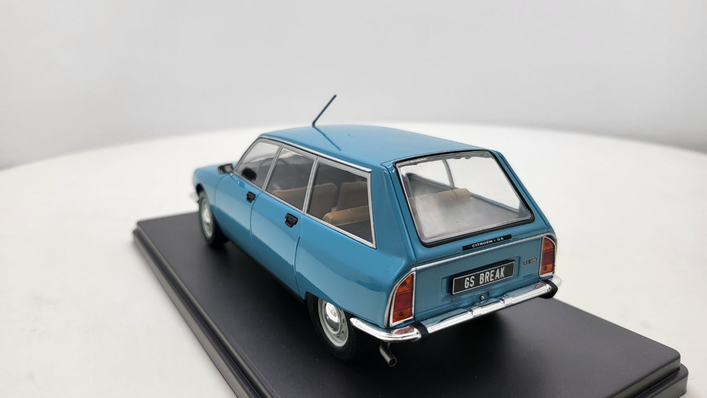Whitebox Citroën GS Break Lichtblauw 1971 - Schaal 1:24
