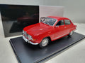 WhiteBox: Saab 96 V4 Rood (1970) - Schaal 1:24