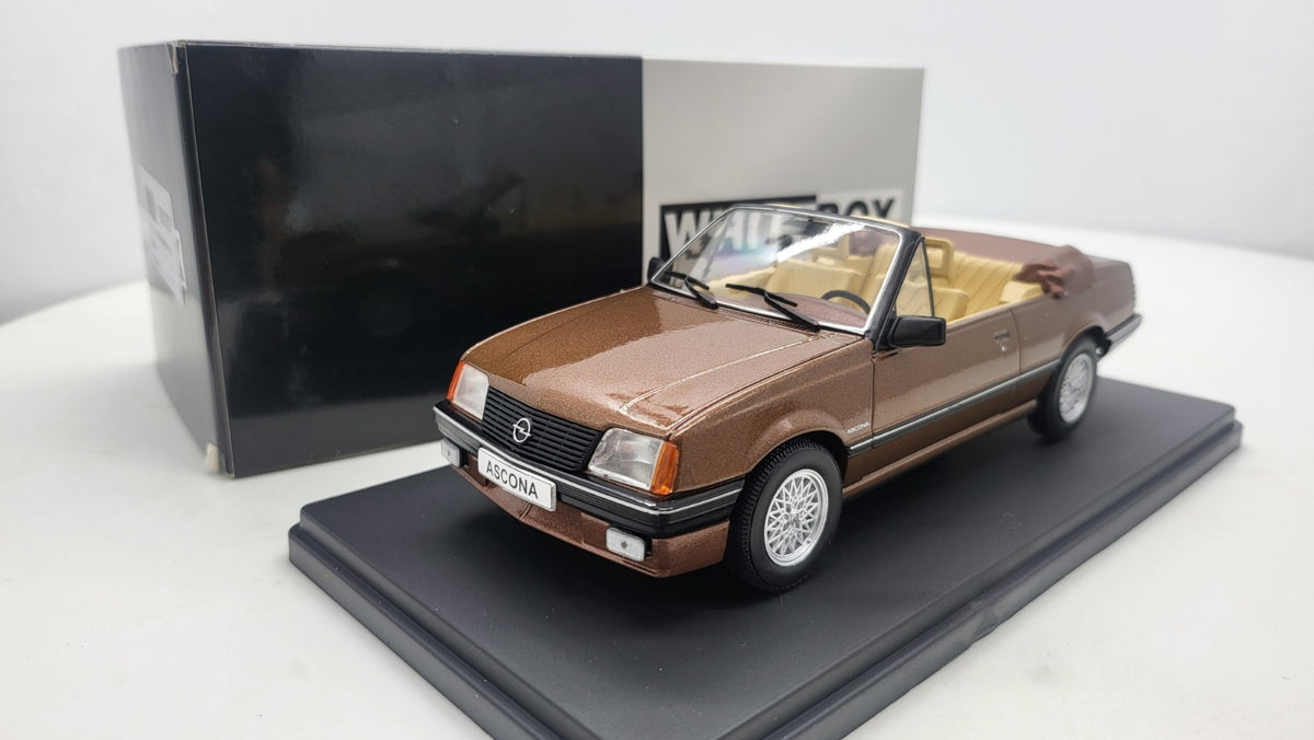 Opel Ascona C Cabriolet, donkerbruin, 1985